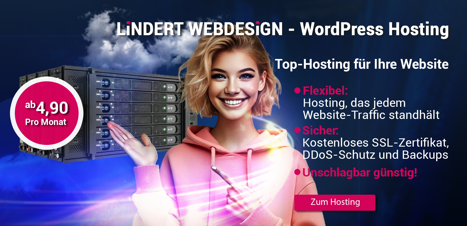 LiNDERT WEBDESIGN - WordPress Hosting
